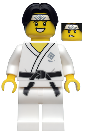 Минифигурка LEGO Martial Arts Boy, Series 20 col367 U